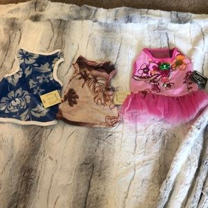 3 smaller clothes for your dog